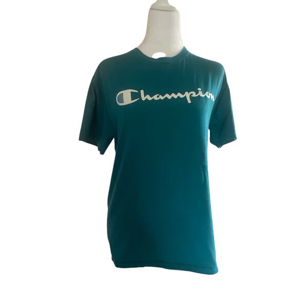 Champion Green Medium Authentic Athletic Wear Tee Shirt - Picture 1 of 5